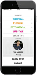 soccer trainning app